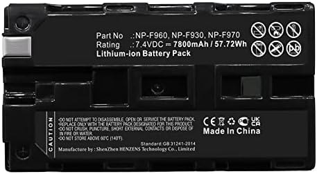 Батерия за цифров фотоапарат Synergy, съвместим с цифров фотоапарат Sony CCD-TRV91, (литиево-йонна, 7,4 В, 7800