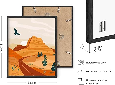 Реколта плакати с национален парк HAUS AND HUES - Комплект от 6 Щампи с участието на националните паркове, Набор
