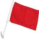 Червен Двупосочен Автомобилен Флаг