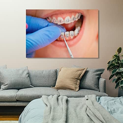 Снимки по стените стоматологични болници, Украса в Стоматологични кабинети, Грижа за зъбите, Ортодонтия, Стенни