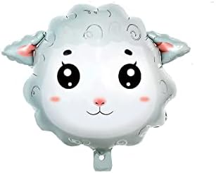 RS 2 ЕЛЕМЕНТА Овце Топка В Форма на Животното Овце Алуминиев Филмът Балон За Парти в чест на рождения Ден на