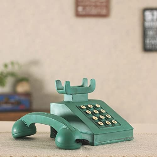 MYAOU Антикварен Телефон Творчески Ретро Декоративен Телефон От Смола С Превръщането избиране Украса Телефон Кафе-Бар Украса на Прозореца Подпори За Декорация на До