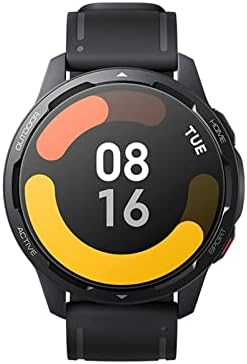 UMCP Watch S1 Активни умен часовник GPS 470 ма 1,43, Съвместими с AMOLED дисплей Bluetooth (Цвят: Space black)