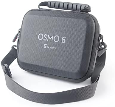 Калъф Skyreat Osmo Mobile 6, Преносим Калъф за съхранение OM 6 от Изкуствена Кожа, Чанта през рамо за смартфон