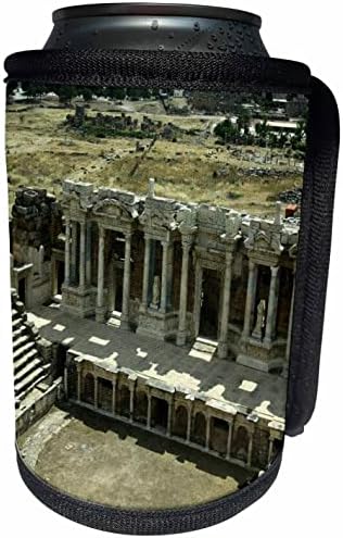 3 Проверка на Римския театър на Древния град създаден на топлинна спа hierapolis. - Опаковки за бутилки-охладители
